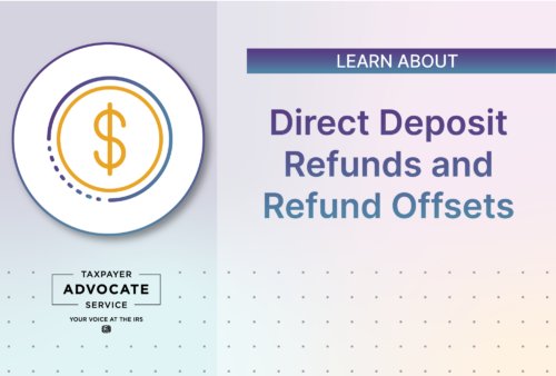 Direct Deposit Refunds And Refund Offsets